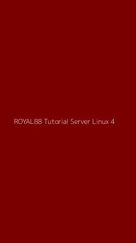 Tampilan Antarmuka Aplikasi Royal88 Tutorial Server Linux - 4