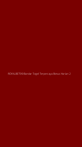 Tampilan Antarmuka Aplikasi Royalbet99 Bandar Togel Terpercaya Bonus Harian - 2