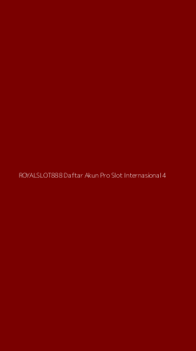 Tampilan Antarmuka Aplikasi Royalslot888 Daftar Akun Pro Slot Internasional - 4