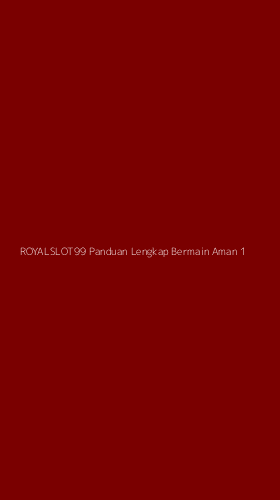 Tampilan Antarmuka Aplikasi Royalslot99 Panduan Lengkap Bermain Aman - 1