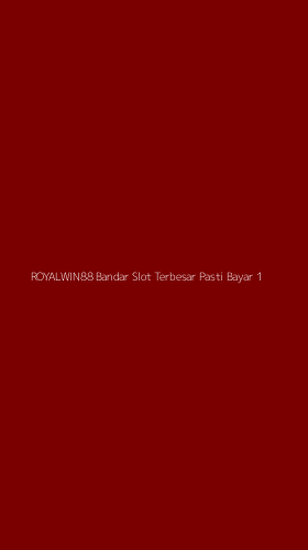Tampilan Antarmuka Aplikasi Royalwin88 Bandar Slot Terbesar Pasti Bayar - 1