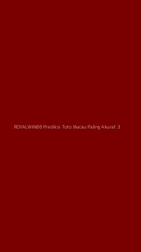 Tampilan Antarmuka Aplikasi Royalwin88 Prediksi Toto Macau Paling Akurat - 3