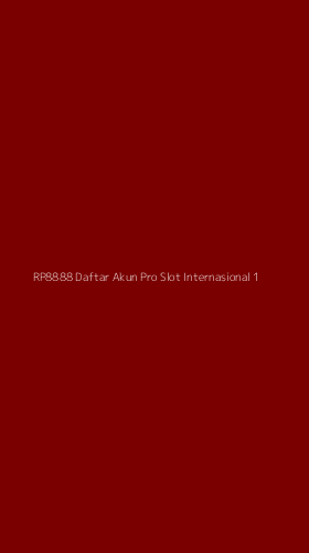 Tampilan Antarmuka Aplikasi Rp8888 Daftar Akun Pro Slot Internasional - 1