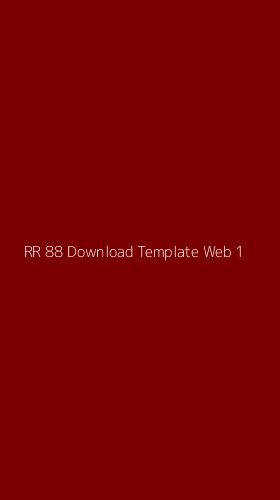 Tampilan Antarmuka Aplikasi Rr 88 Download Template Web - 1