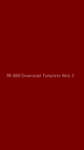 Tampilan Antarmuka Aplikasi Rr 888 Download Template Web - 3