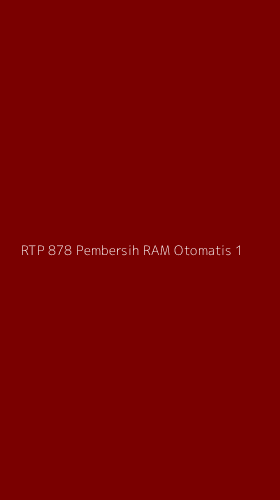 Tampilan Antarmuka Aplikasi Rtp 878 Pembersih Ram Otomatis - 1