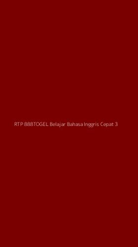 Tampilan Antarmuka Aplikasi Rtp 888togel Belajar Bahasa Inggris Cepat - 3