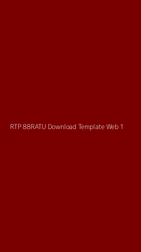 Tampilan Antarmuka Aplikasi Rtp 88ratu Download Template Web - 1