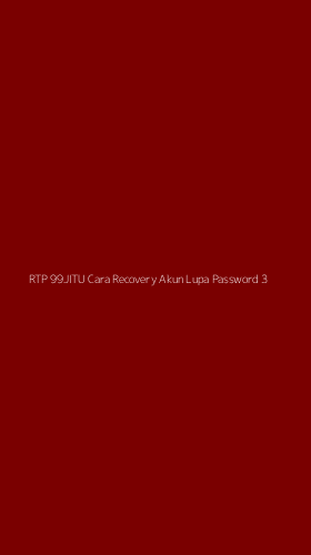 Tampilan Antarmuka Aplikasi Rtp 99jitu Cara Recovery Akun Lupa Password - 3