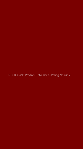 Tampilan Antarmuka Aplikasi Rtp Bola88 Prediksi Toto Macau Paling Akurat - 2