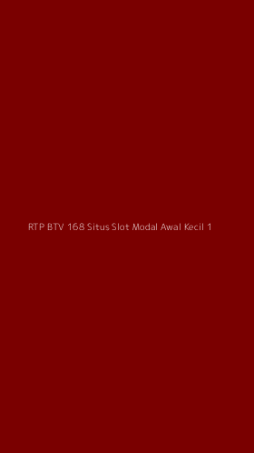 Tampilan Antarmuka Aplikasi Rtp Btv 168 Situs Slot Modal Awal Kecil - 1