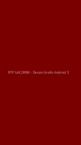 Tampilan Antarmuka Aplikasi RTP GACOR88 - Desain Grafis Android - 3