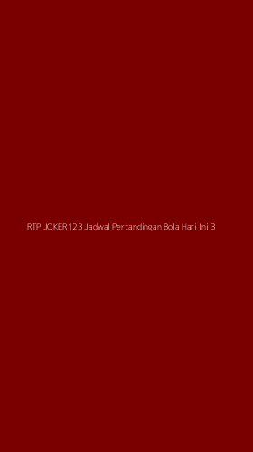 Tampilan Antarmuka Aplikasi Rtp Joker123 Jadwal Pertandingan Bola Hari Ini - 3