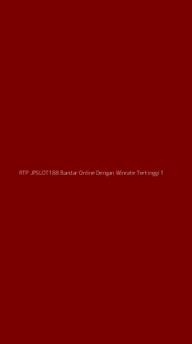 Tampilan Antarmuka Aplikasi Rtp Jpslot188 Bandar Online Dengan Winrate Tertinggi - 1
