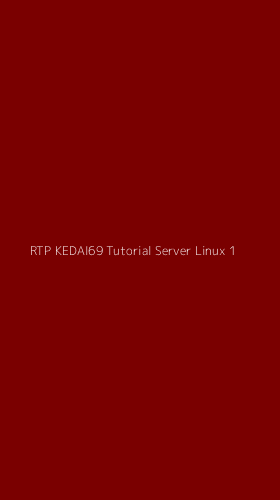 Tampilan Antarmuka Aplikasi Rtp Kedai69 Tutorial Server Linux - 1