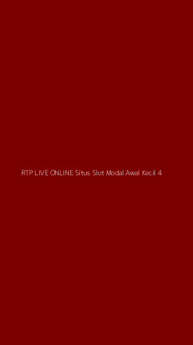 Tampilan Antarmuka Aplikasi Rtp Live Online Situs Slot Modal Awal Kecil - 4