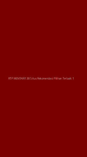 Tampilan Antarmuka Aplikasi Rtp Mentari138 Situs Rekomendasi Pilihan Terbaik - 1