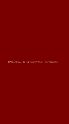 Tampilan Antarmuka Aplikasi Rtp Pegasus77 Daftar Akun Pro Slot Internasional - 4