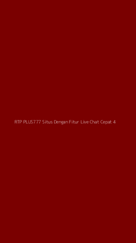 Tampilan Antarmuka Aplikasi Rtp Plus777 Situs Dengan Fitur Live Chat Cepat - 4