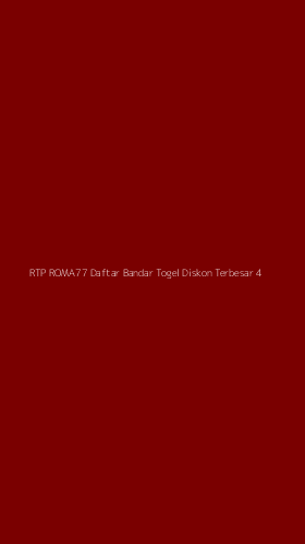 Tampilan Antarmuka Aplikasi Rtp Roma77 Daftar Bandar Togel Diskon Terbesar - 4