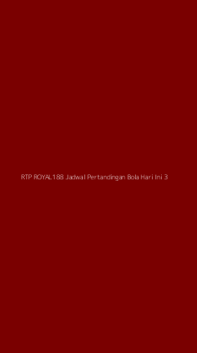Tampilan Antarmuka Aplikasi Rtp Royal188 Jadwal Pertandingan Bola Hari Ini - 3