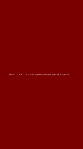 Tampilan Antarmuka Aplikasi Rtp Slot Matic55 Aplikasi Portal Game Terbaik Android - 3
