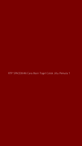 Tampilan Antarmuka Aplikasi Rtp Spaceman Cara Main Togel Colok Jitu Pemula - 1