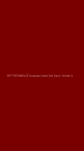 Tampilan Antarmuka Aplikasi Rtp Tirto88slot Kumpulan Game Slot Gacor Terbaik - 4
