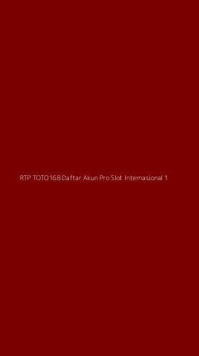 Tampilan Antarmuka Aplikasi Rtp Toto168 Daftar Akun Pro Slot Internasional - 1