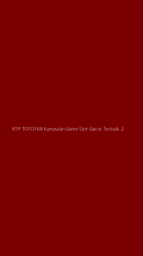 Tampilan Antarmuka Aplikasi Rtp Toto168 Kumpulan Game Slot Gacor Terbaik - 2