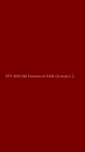 Tampilan Antarmuka Aplikasi Rtp Win188 Pembersih Ram Otomatis - 2