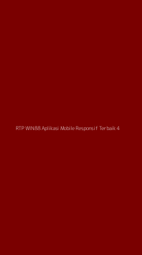 Tampilan Antarmuka Aplikasi Rtp Win88 Aplikasi Mobile Responsif Terbaik - 4