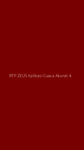 Tampilan Antarmuka Aplikasi Rtp Zeus Aplikasi Cuaca Akurat - 4