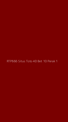 Tampilan Antarmuka Aplikasi Rtp666 Situs Toto 4d Bet 10 Perak - 1