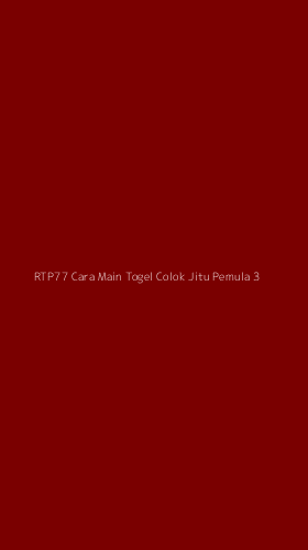Tampilan Antarmuka Aplikasi Rtp77 Cara Main Togel Colok Jitu Pemula - 3