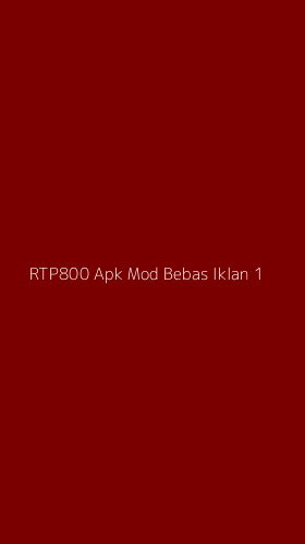 Tampilan Antarmuka Aplikasi Rtp800 Apk Mod Bebas Iklan - 1