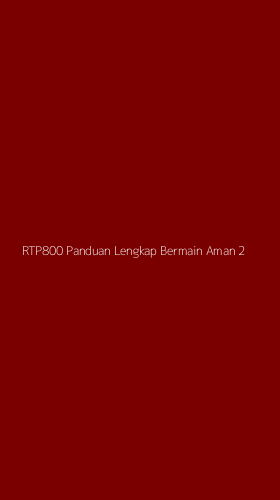 Tampilan Antarmuka Aplikasi Rtp800 Panduan Lengkap Bermain Aman - 2