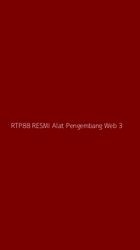 Tampilan Antarmuka Aplikasi Rtp88 Resmi Alat Pengembang Web - 3