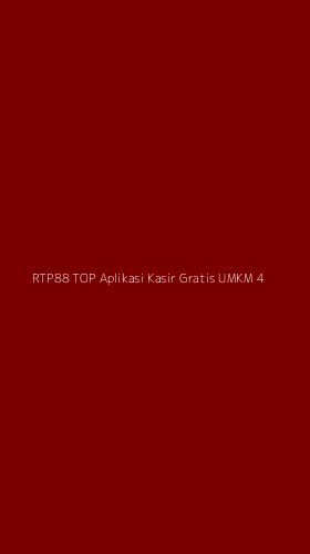 Tampilan Antarmuka Aplikasi Rtp88 Top Aplikasi Kasir Gratis Umkm - 4