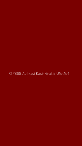 Tampilan Antarmuka Aplikasi Rtp888 Aplikasi Kasir Gratis Umkm - 4