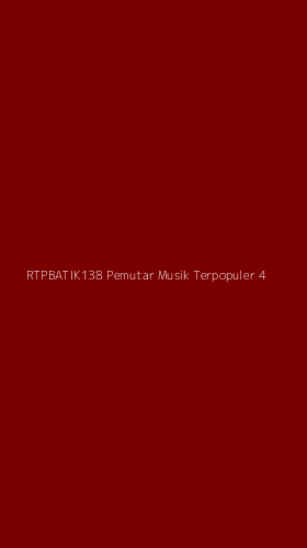 Tampilan Antarmuka Aplikasi Rtpbatik138 Pemutar Musik Terpopuler - 4