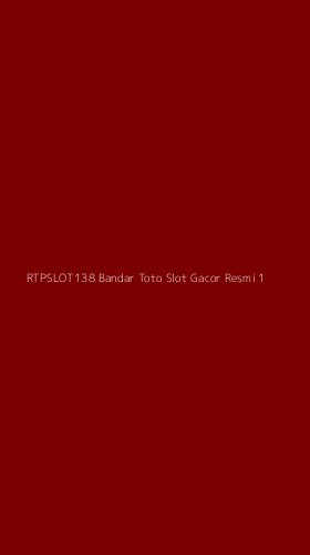 Tampilan Antarmuka Aplikasi Rtpslot138 Bandar Toto Slot Gacor Resmi - 1