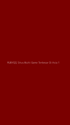 Tampilan Antarmuka Aplikasi Rubyqq Situs Multi Game Terbesar Di Asia - 1