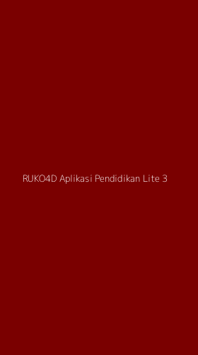 Tampilan Antarmuka Aplikasi Ruko4d Aplikasi Pendidikan Lite - 3