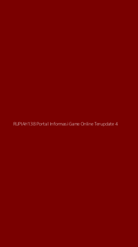 Tampilan Antarmuka Aplikasi Rupiah138 Portal Informasi Game Online Terupdate - 4