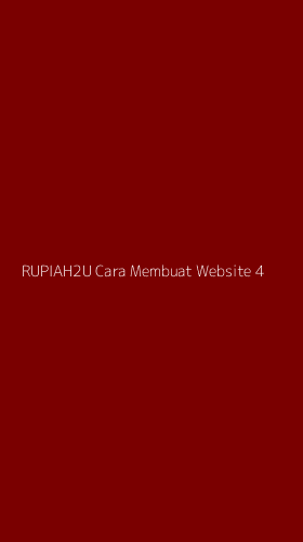 Tampilan Antarmuka Aplikasi Rupiah2u Cara Membuat Website - 4