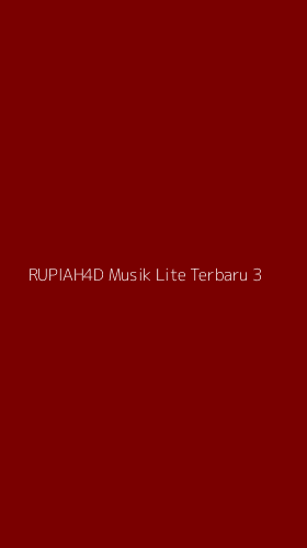 Tampilan Antarmuka Aplikasi Rupiah4d Musik Lite Terbaru - 3