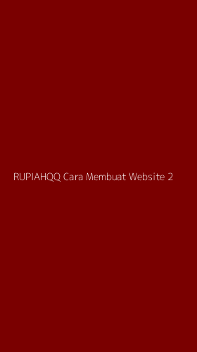Tampilan Antarmuka Aplikasi Rupiahqq Cara Membuat Website - 2