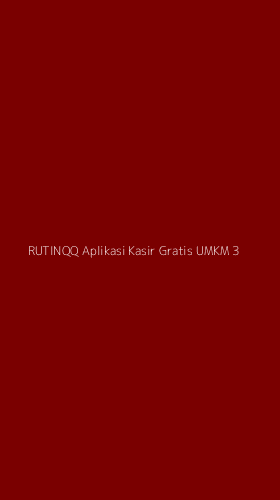 Tampilan Antarmuka Aplikasi Rutinqq Aplikasi Kasir Gratis Umkm - 3