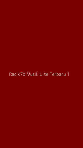 Tampilan Antarmuka Aplikasi Racik7d Musik Lite Terbaru - 1